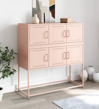 Sideboard Rosa 100,5x39x107 cm Stahl