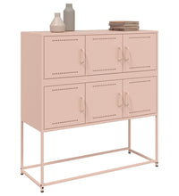 Sideboard Rosa 100,5x39x107 cm Stahl