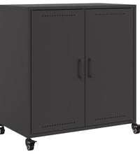 Sideboard Schwarz 68,5x39x72 cm Stahl