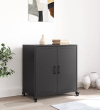 Sideboard Schwarz 68,5x39x72 cm Stahl