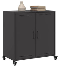 Sideboard Schwarz 68,5x39x72 cm Stahl