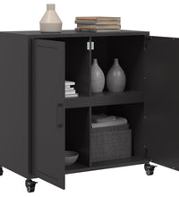 Sideboard Schwarz 68,5x39x72 cm Stahl