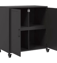 Sideboard Schwarz 68,5x39x72 cm Stahl