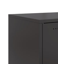 Sideboard Schwarz 68,5x39x72 cm Stahl