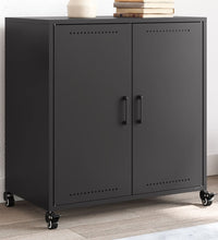 Sideboard Schwarz 68,5x39x72 cm Stahl