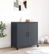 Sideboard Anthrazit 68,5x39x72 cm Kaltgewalzter Stahl