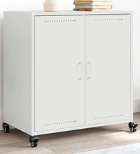 Sideboard Weiß 68,5x39x72 cm Stahl