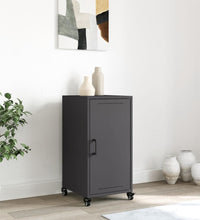 Sideboard Schwarz 36x39x72 cm Kaltgewalzter Stahl