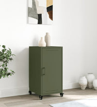 Sideboard Olivgrün 36x39x72 cm Stahl