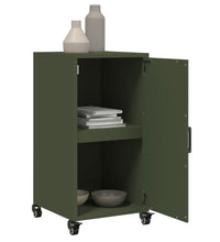 Sideboard Olivgrün 36x39x72 cm Stahl