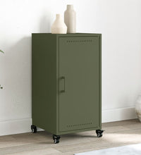 Sideboard Olivgrün 36x39x72 cm Stahl