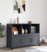 Sideboard Anthrazit 100,5x39x72 cm Kaltgewalzter Stahl