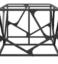 Couchtisch mit Glasplatte Transparent 98,5x50x41 cm Stahl