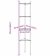 Tomatenkäfige 6 Stk. 154 cm Stahl und PP