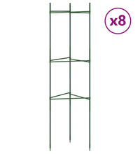 Tomatenkäfige 8 Stk. 116 cm Stahl und PP