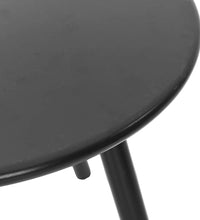 Gartenstuhl-Set 3-tlg. Schwarz und Weiß Poly Rattan