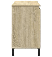 Badschrank Sonoma-Eiche 65x33x60 cm Holzwerkstoff