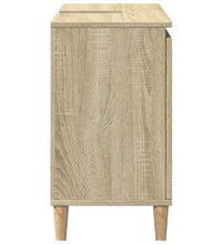 Badschrank Sonoma-Eiche 65x33x60 cm Holzwerkstoff