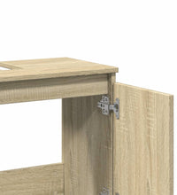 Waschbeckenunterschrank Sonoma-Eiche 58x33x60 cm Holzwerkstoff