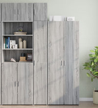 Wandschrank Grau Sonoma 30x42,5x40 cm Holzwerkstoff