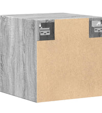 Wandschrank Grau Sonoma 40x42,5x40 cm Holzwerkstoff