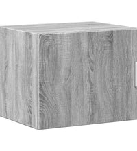 Wandschrank Grau Sonoma 50x42,5x40 cm Holzwerkstoff