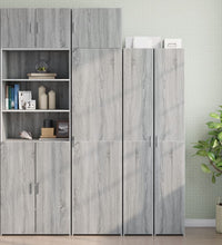 Wandschrank Grau Sonoma 50x42,5x40 cm Holzwerkstoff