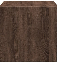 Wandschrank Braun Eichen-Optik 50x42,5x40 cm Holzwerkstoff