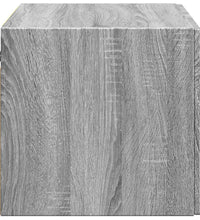 Wandschrank Grau Sonoma 70x42,5x40 cm Holzwerkstoff