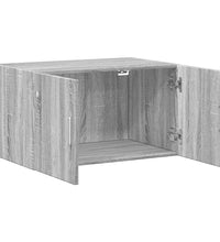 Wandschrank Grau Sonoma 70x42,5x40 cm Holzwerkstoff