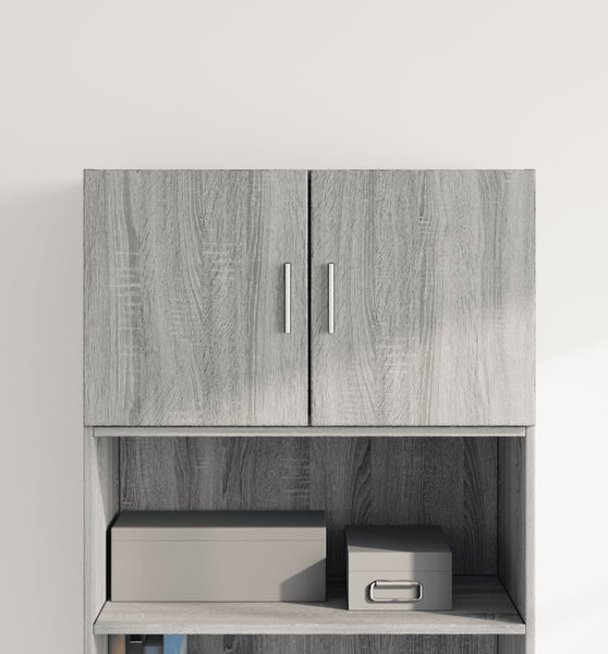 Wandschrank Grau Sonoma 70x42,5x40 cm Holzwerkstoff