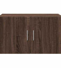 Wandschrank Braun Eichen-Optik 70x42,5x40 cm Holzwerkstoff