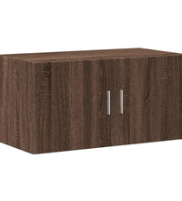 Wandschrank Braun Eichen-Optik 80x42,5x40 cm Holzwerkstoff