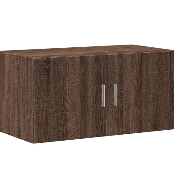 Wandschrank Braun Eichen-Optik 80x42,5x40 cm Holzwerkstoff