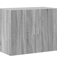 Wandschrank Grau Sonoma 80x42,5x64 cm Holzwerkstoff