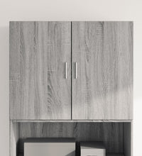 Wandschrank Grau Sonoma 80x42,5x64 cm Holzwerkstoff