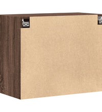 Wandschrank Braun Eichen-Optik 80x42,5x64 cm Holzwerkstoff