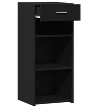 Sideboard Schwarz 40x42,5x93 cm Holzwerkstoff