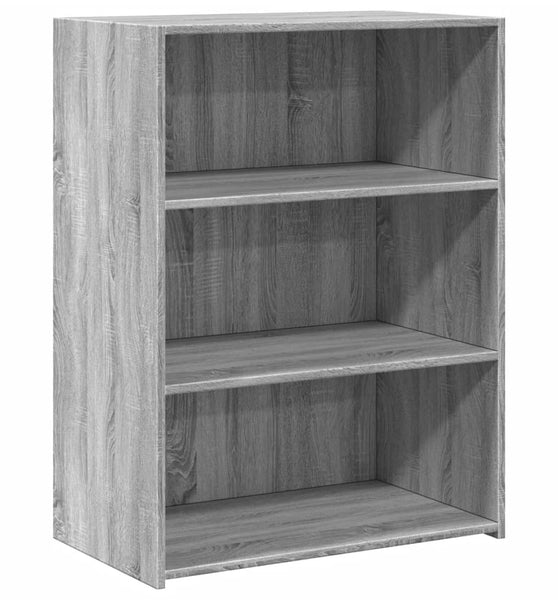 Sideboard Grau Sonoma 70x41x93 cm Holzwerkstoff