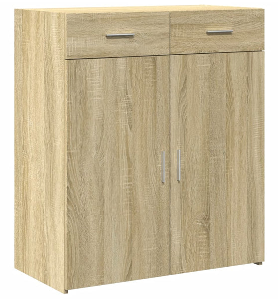 Sideboard Sonoma-Eiche 80x42,5x93 cm Holzwerkstoff