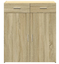 Sideboard Sonoma-Eiche 80x42,5x93 cm Holzwerkstoff