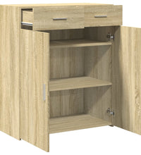 Sideboard Sonoma-Eiche 80x42,5x93 cm Holzwerkstoff