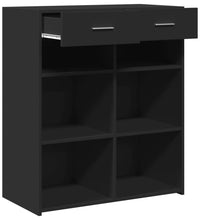 Sideboard Schwarz 80x42,5x93 cm Holzwerkstoff