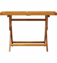 5-tlg. Garten-Essgruppe Stoff und Massivholz Taupe