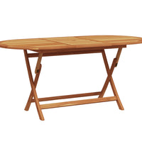 7-tlg. Garten-Essgruppe Polypropylen und Massivholz Schwarz