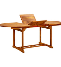 7-tlg. Garten-Essgruppe Poly Rattan und Massivholz Grau