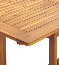 7-tlg. Garten-Essgruppe Poly Rattan und Massivholz Beige