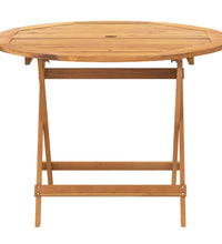 5-tlg. Garten-Essgruppe Stoff und Massivholz Anthrazit