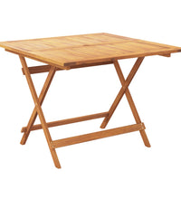 5-tlg. Garten-Essgruppe Stoff und Massivholz Beige