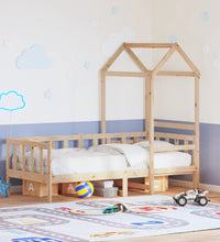 Tagesbett mit Dach 90x200 cm Massivholz Kiefer